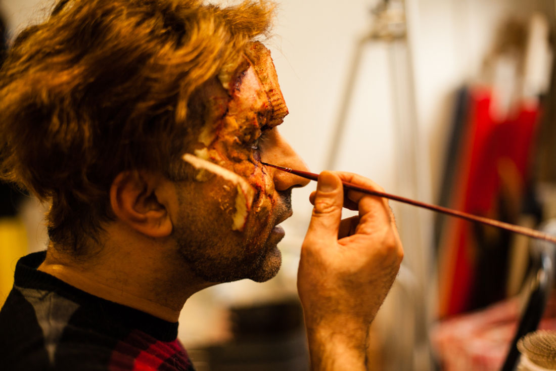 Yannick Doré, 6b, paris face cachée, maquillage de cinéma, maquillage zombie