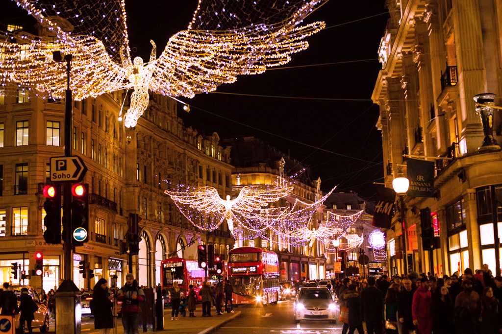 londres noël, illuminations noël, londres de nuit, london by night, londres féérique, décorations Noël Londres, london city guide, oxford street