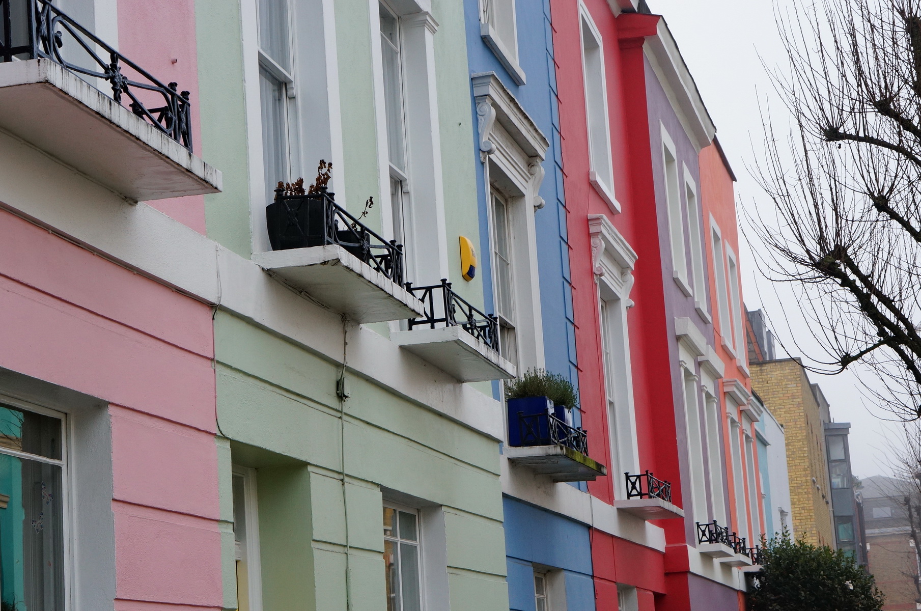 londres, london, falkland road, couleurs pastel londres, pastel colours londres, streetlife, citylife