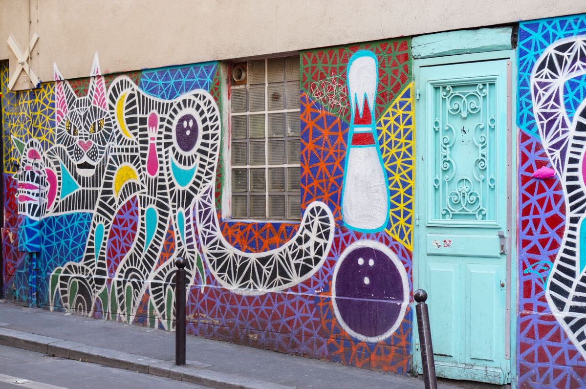 paris, paris insolite, paris street art, paris urban art, paris wall art, paris graffiti, paris 10, rue sainte-marthe