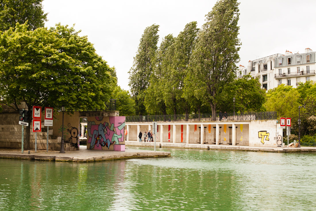 street art paris, paris art urbain, urban art, paris 19, quai de la loire, bassin villette