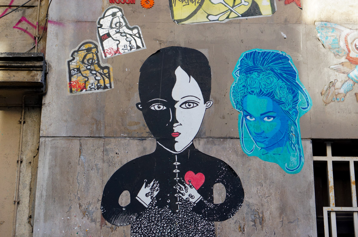 paris, paris 11, paris insolite, paris street art, paris urban art, paris wall art, paris graffiti, cité griset, fred le chevalier