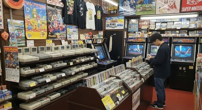 Conseils shopping retro-gaming &agrave; Tokyo