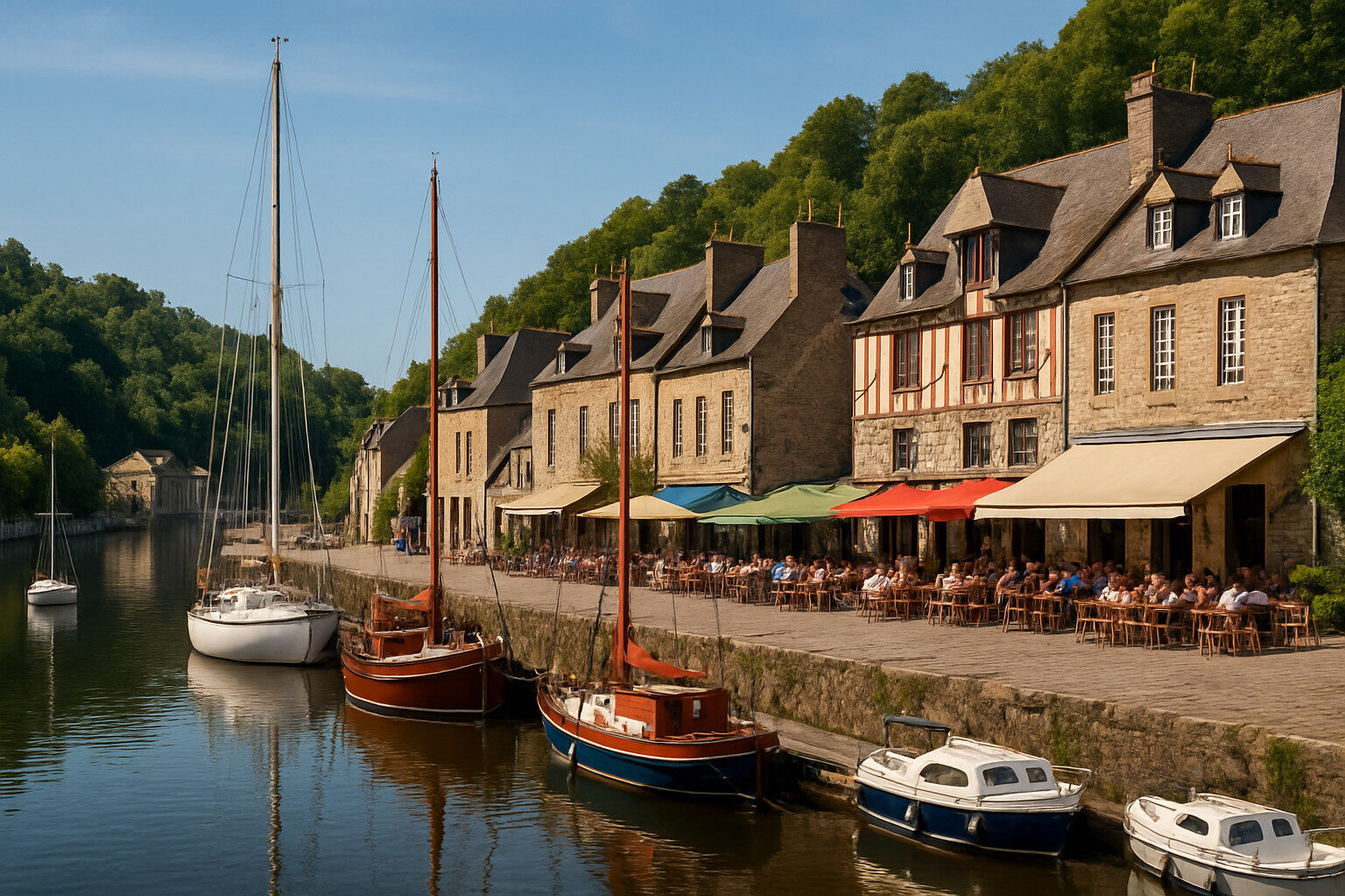 découvrez dinan, joyau médiéval de la bretagne, avec ses ruelles pavées, son château impressionnant et ses maisons à colombages. plongez dans l'histoire et explorez les incontournables de cette ville pittoresque, alliant patrimoine culturel et charme breton.