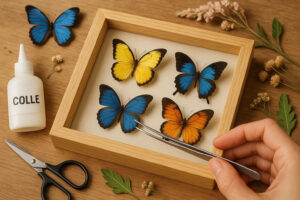 découvrez dans ce guide diy accessible à tous comment réaliser un cadre décoratif élégant avec des papillons naturalisés. transformez votre intérieur avec cette activité créative et facile à suivre, idéale pour les débutants en bricolage.