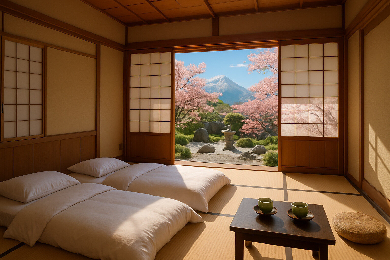 découvrez l'art de vivre japonais en vous immergeant dans l'atmosphère apaisante d'un ryokan. profitez de l'hospitalité traditionnelle, des tatamis confortables et des bains onsen pour une nuit mémorable au japon.