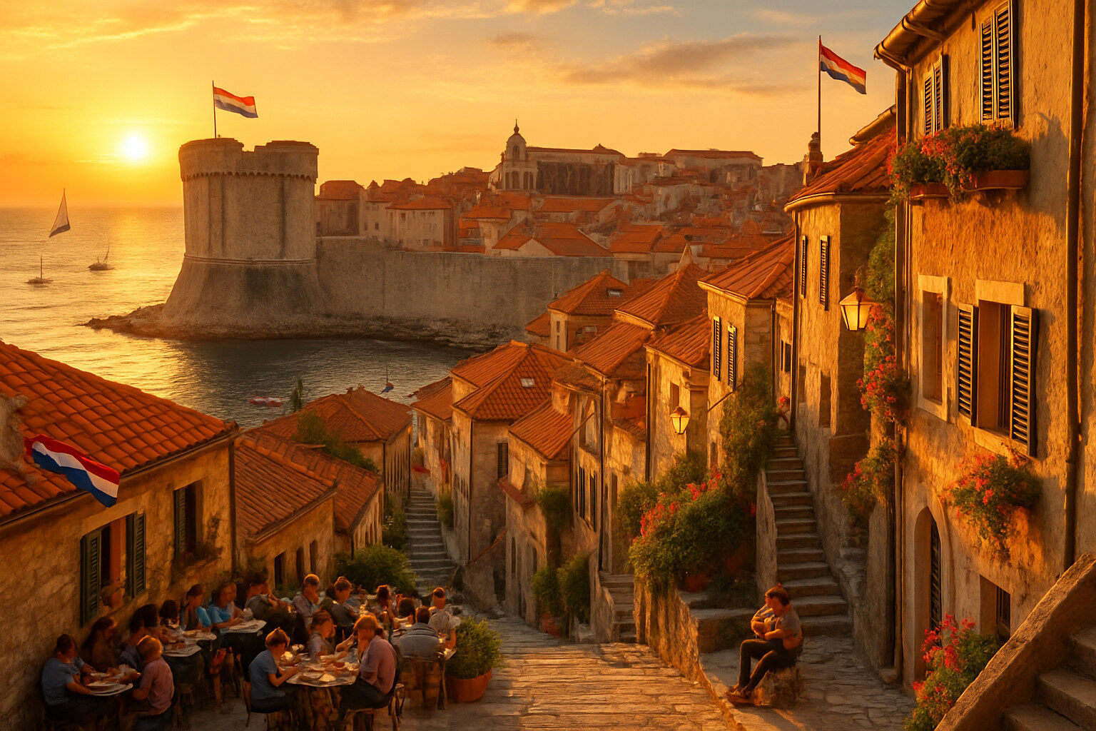 découvrez la beauté envoûtante de dubrovnik, la perle de la croatie. explorez ses remparts historiques, ses ruelles pavées et son riche patrimoine culturel, tout en savourant des vues imprenables sur l'adriatique. une destination incontournable pour les amoureux du voyage et de l'histoire.