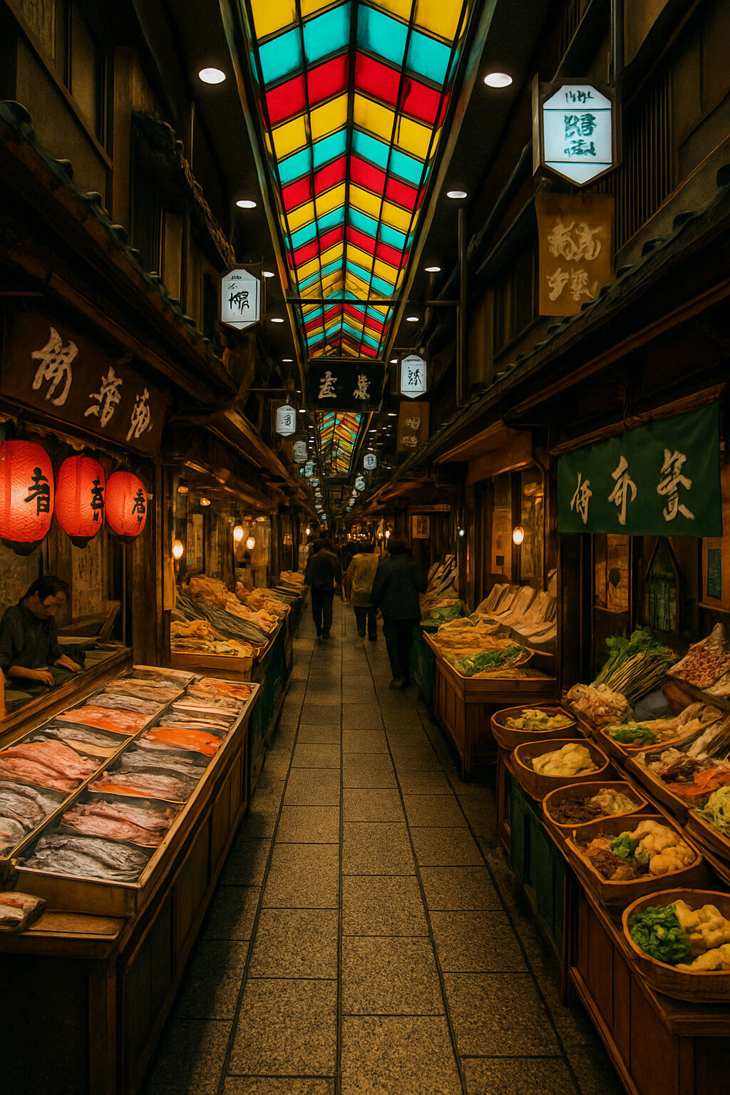 découvrez kyoto à travers ses joyaux cachés : promenez-vous dans le charmant quartier de pontocho, célèbre pour ses maisons en bois et ses lanternes, puis explorez le marché nishiki, un véritable trésor gastronomique avec ses étals colorés et ses spécialités locales.