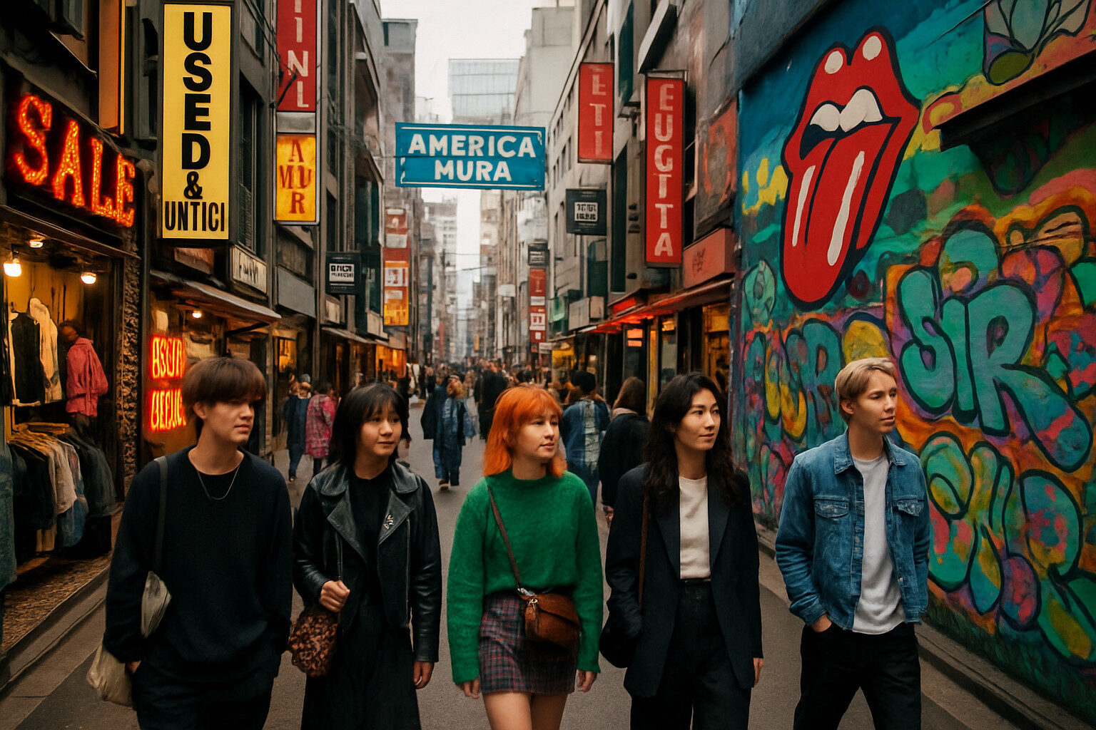 d&eacute;couvrez america mura, le quartier dynamique d'osaka qui incarne la culture jeune et branch&eacute;e du japon. plongez dans l'atmosph&egrave;re unique de ce village o&ugrave; la mode, la musique et l'art se rencontrent, offrant une exp&eacute;rience inoubliable aux passionn&eacute;s de culture urbaine.