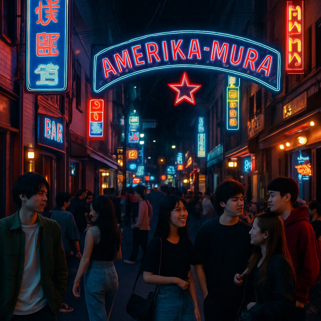 d&eacute;couvrez america mura, le village vibrant d'osaka, o&ugrave; la culture am&eacute;ricaine rencontre l'ambiance japonaise unique. explorez ses boutiques tendance, ses caf&eacute;s anim&eacute;s et sa sc&egrave;ne artistique dynamique dans ce quartier embl&eacute;matique du japon.