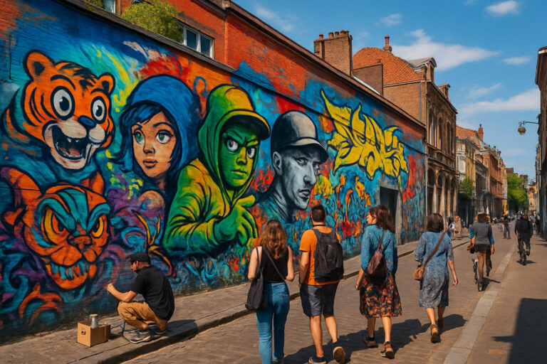 Street art &agrave; Lille : les meilleurs spots