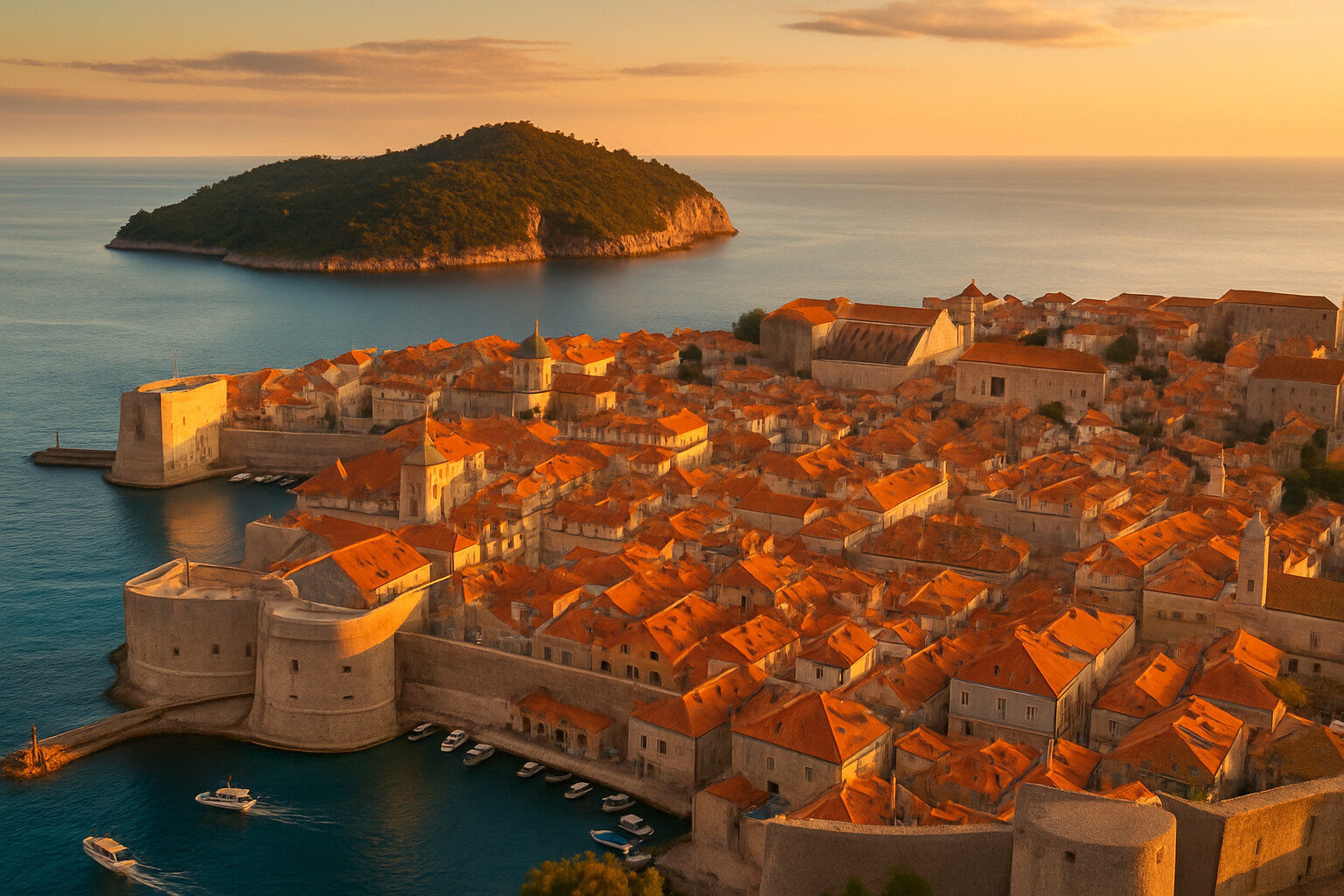 découvrez dubrovnik sous un nouveau jour en admirant ses paysages époustouflants depuis les hauteurs. puis embarquez pour une aventure inoubliable sur l'île de lokrum, un véritable havre de paix en croatie, où nature et histoire se rencontrent.