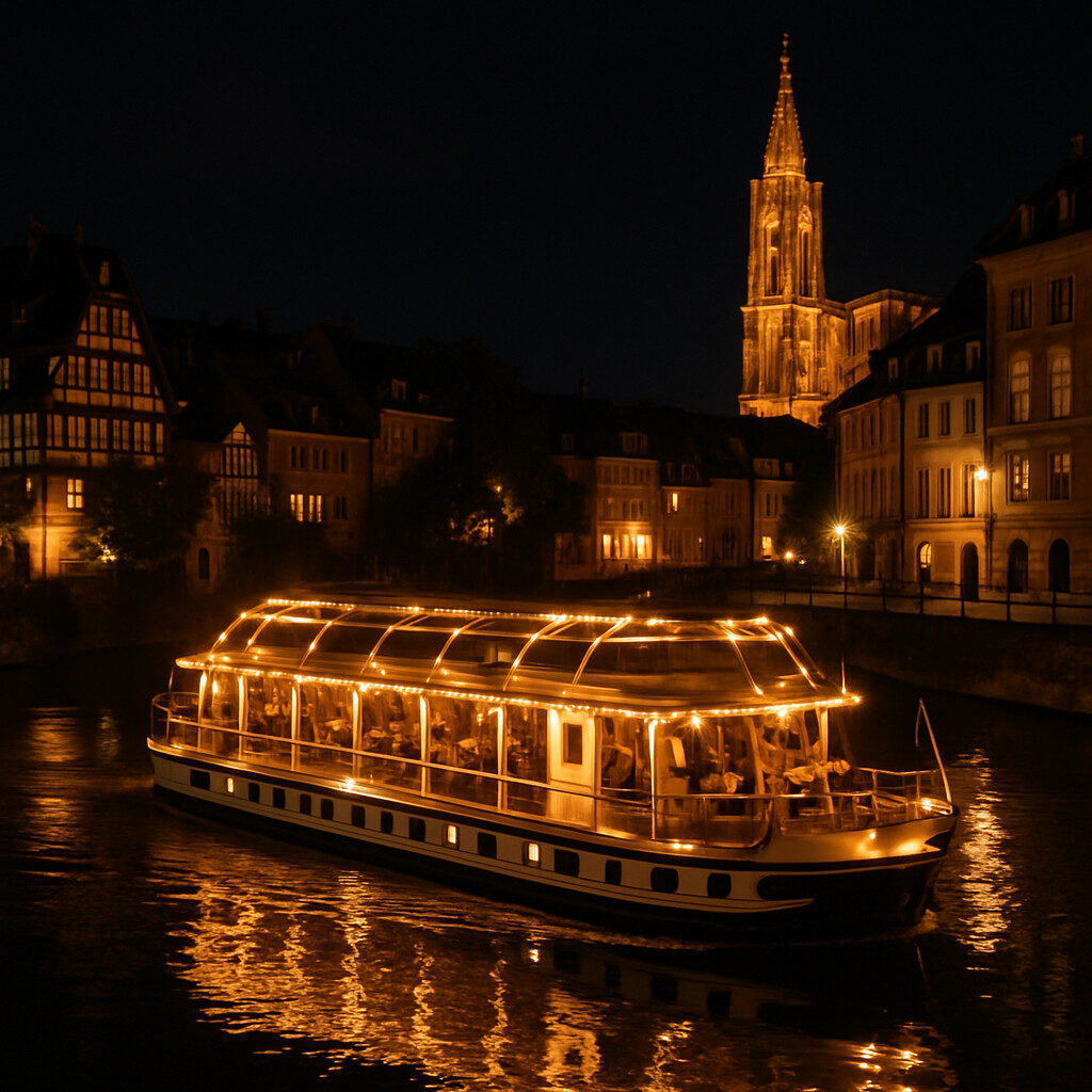 découvrez strasbourg sous les étoiles lors d'une promenade nocturne enchanteresse. laissez-vous séduire par l'architecture illuminée, les ruelles pittoresques et l'ambiance magique de la capitale européenne. une expérience inoubliable à partager en amoureux ou entre amis.