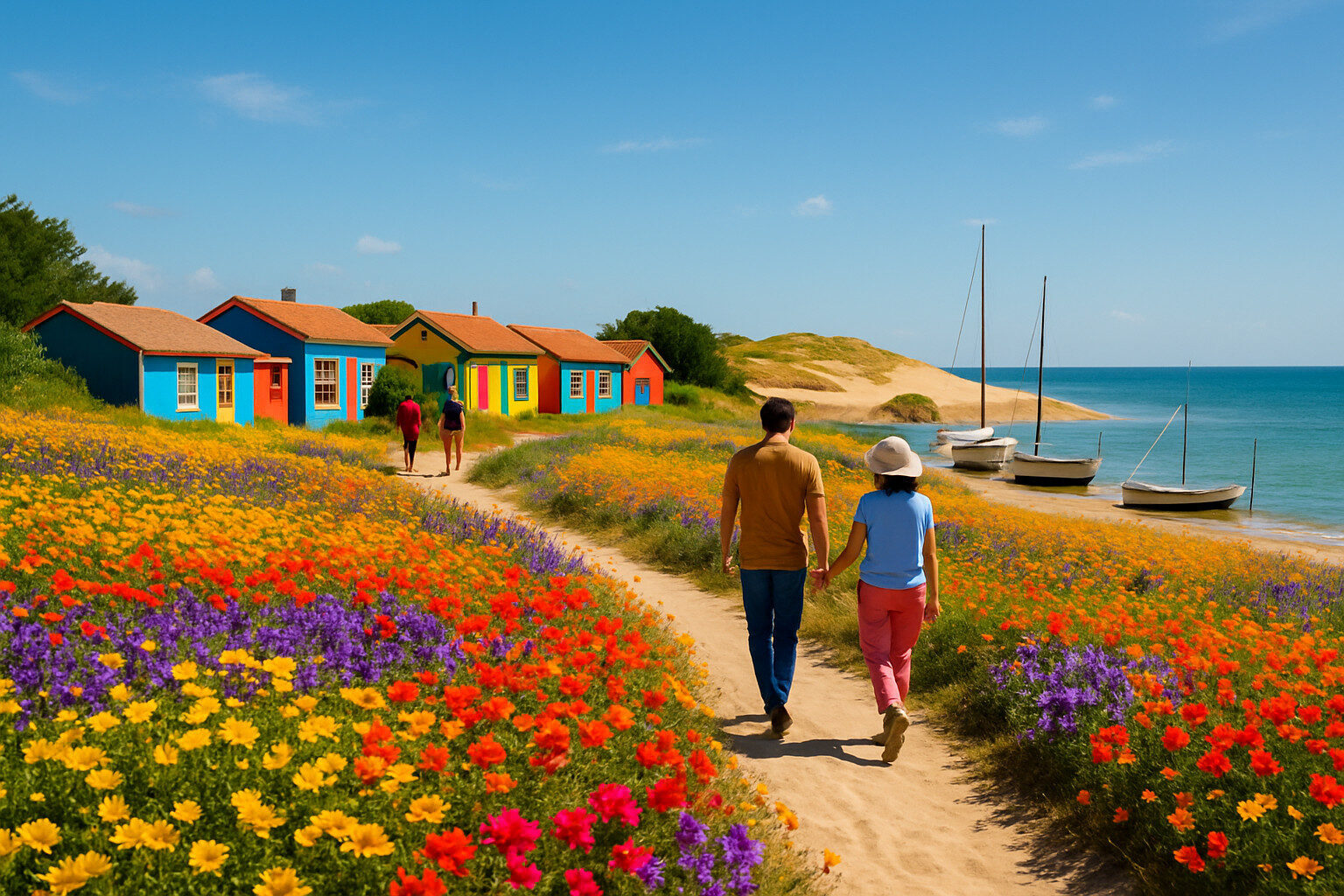 découvrez l'île d'oléron, un véritable kaléidoscope de couleurs ! partez pour une balade inoubliable à travers ses paysages pittoresques, ses plages dorées et ses villages charmants. laissez-vous séduire par la beauté des paysages naturels et la richesse de la flore locale, et vivez une expérience unique au cœur de cette île enchanteuse.