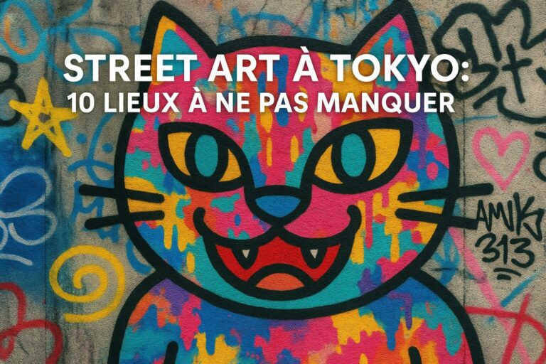 Street art &agrave; Tokyo : 10 lieux &agrave; ne pas manquer