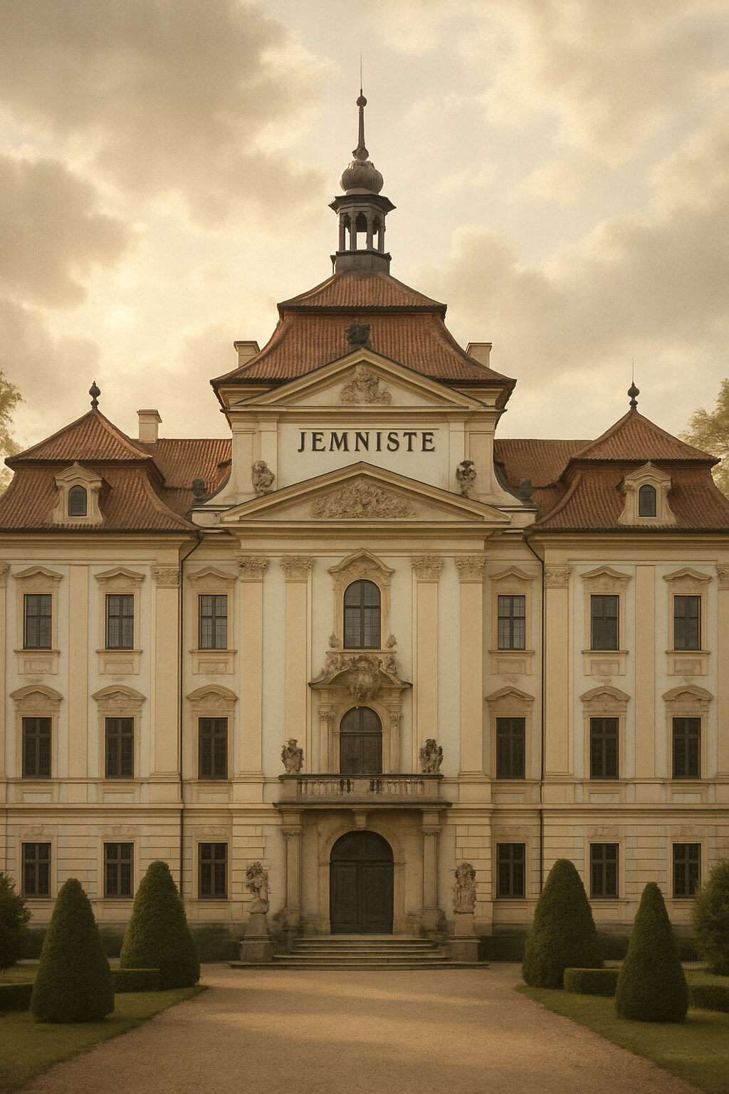 d&eacute;couvrez la magnificence du ch&acirc;teau jemniste, un joyau architectural nich&eacute; au c&oelig;ur de paysages &agrave; couper le souffle. laissez-vous envo&ucirc;ter par son histoire fascinante et son ambiance romantique, id&eacute;ales pour une escapade inoubliable.