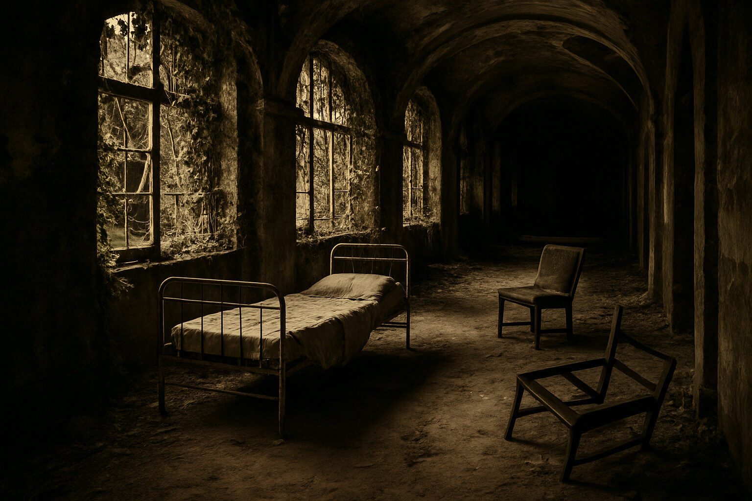 explorez les myst&egrave;res d'un sanatorium abandonn&eacute;, o&ugrave; chaque pi&egrave;ce raconte l'histoire &eacute;mouvante d'un pass&eacute; oubli&eacute;. plongez dans une aventure fascinante &agrave; travers des couloirs hant&eacute;s par les souvenirs et d&eacute;couvrez les traces d'une &eacute;poque r&eacute;volue.