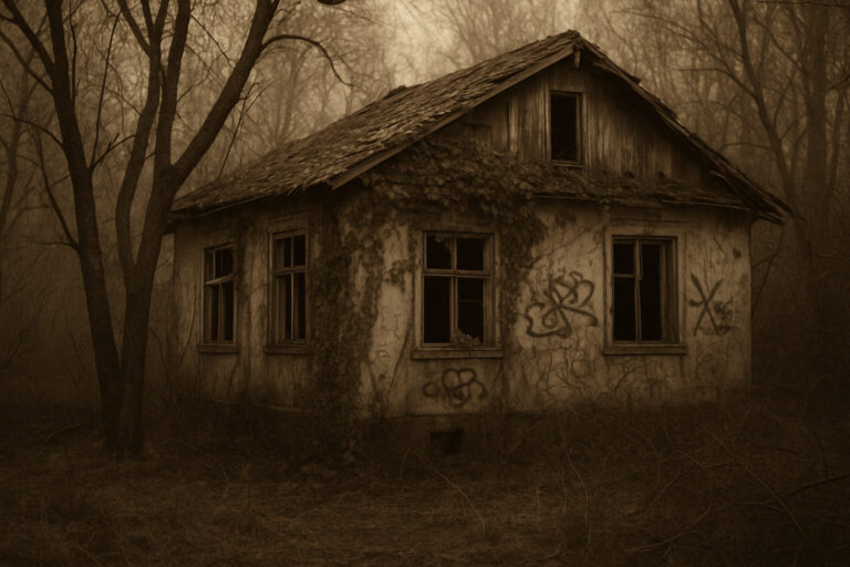 découverte d’une maison abandonnée à Tchernobyl