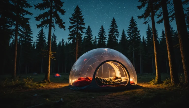 Dormir dans une bulle, une exp&eacute;rience inoubliable !