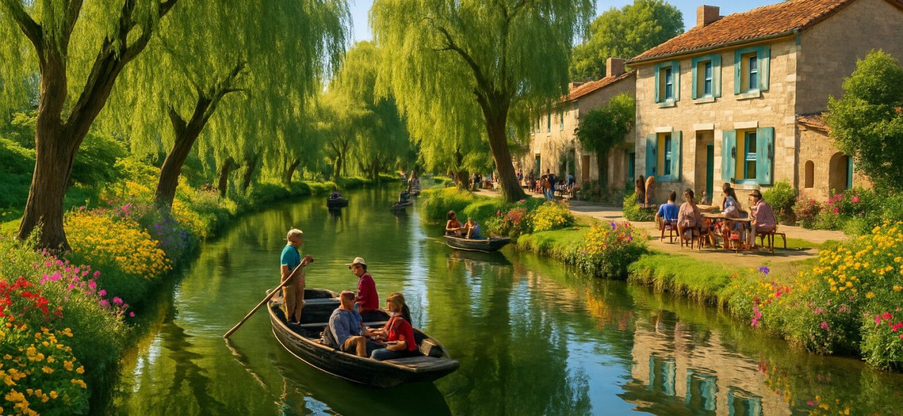 découvrez le marais poitevin, surnommé la venise verte, une destination unique en france. plongez dans un monde de paysages enchanteurs, de canaux paisibles et d'une biodiversité exceptionnelle. explorez ses charmants villages, savourez des spécialités locales et vivez des expériences inoubliables au cœur de cette nature préservée.