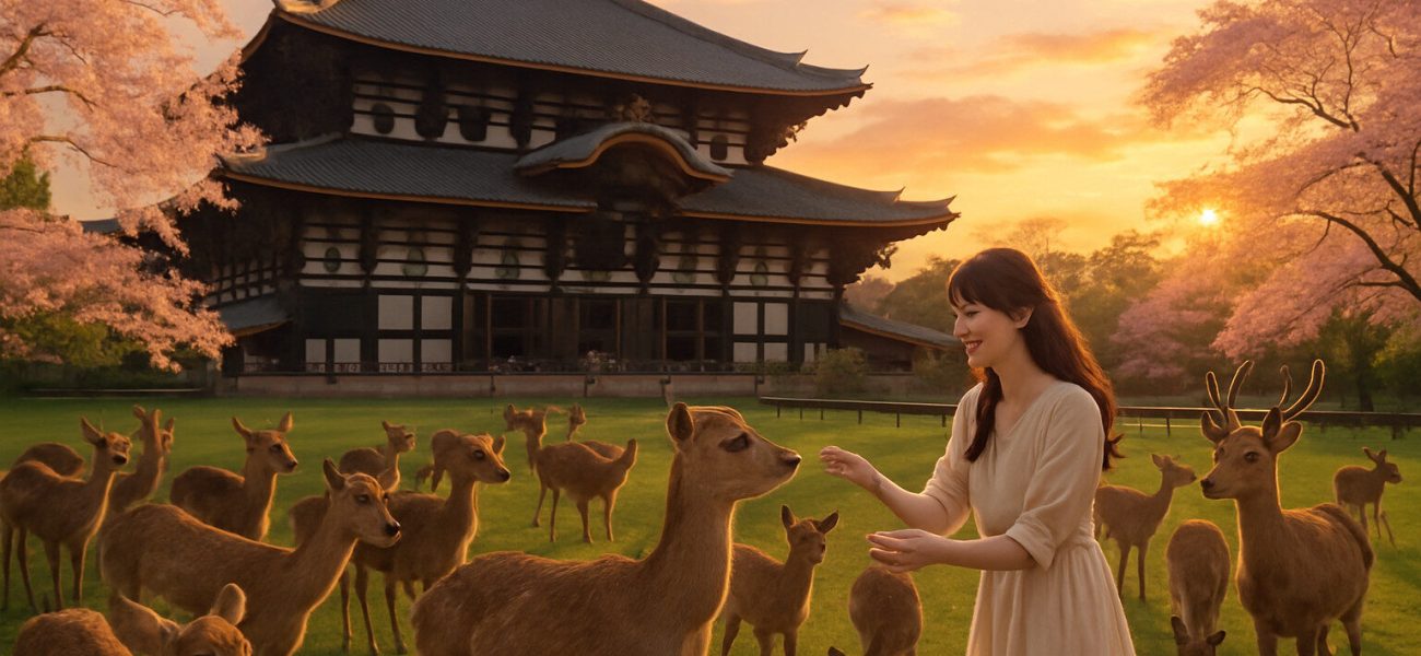découvrez l'envoûtante ville de nara, au japon, où les daims errent librement dans des parcs majestueux. plongez dans un univers féerique et vivez une expérience nostalgique qui vous ramènera en enfance, entre paysages enchanteurs et moments inoubliables en pleine nature.